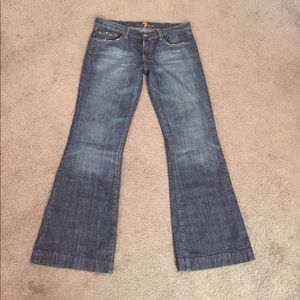 Seven for all man kind flare jeans